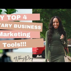 MY TOP 4 Notary Commercial Advertising Tools// I Employ Them ALL!!!
