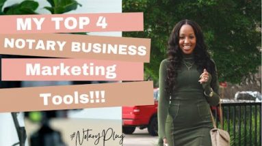 MY TOP 4 Notary Commercial Advertising Tools// I Employ Them ALL!!!