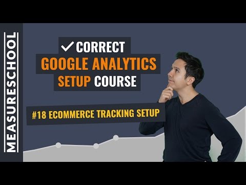Easy the formula to setup Ecommerce Monitoring in Google Analytics | Lesson 18