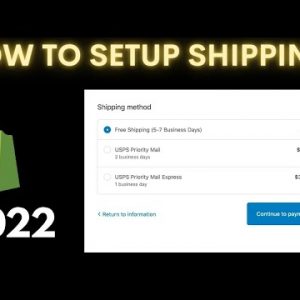 How to Setup Transport in Shopify 2022