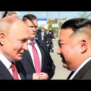 Putin Meets North Korea’s Kim at Russian Topic Middle