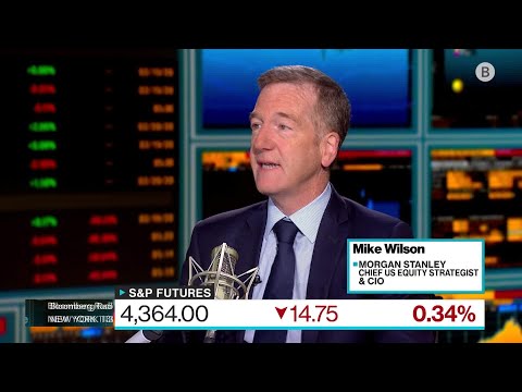 Mike Wilson: We’re Seeing a Breakdown In Inventory Market