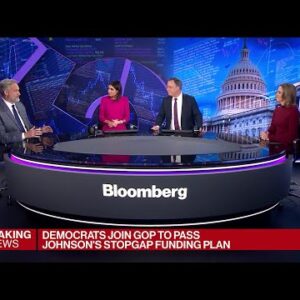Democrats Join GOP To Move Johnson’s Stopgap Funding View