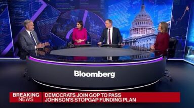 Democrats Join GOP To Move Johnson’s Stopgap Funding View