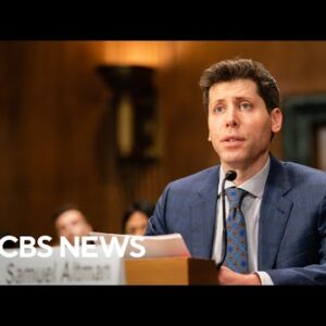 OpenAI CEO Sam Altman testifies at Senate man made intelligence hearing | stout video