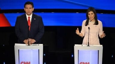 Haley, DeSantis Debate, Trump Stays Away