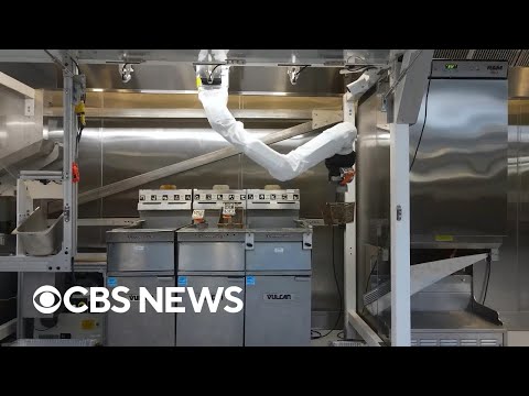 California kitchen incorporates AI robot chefs